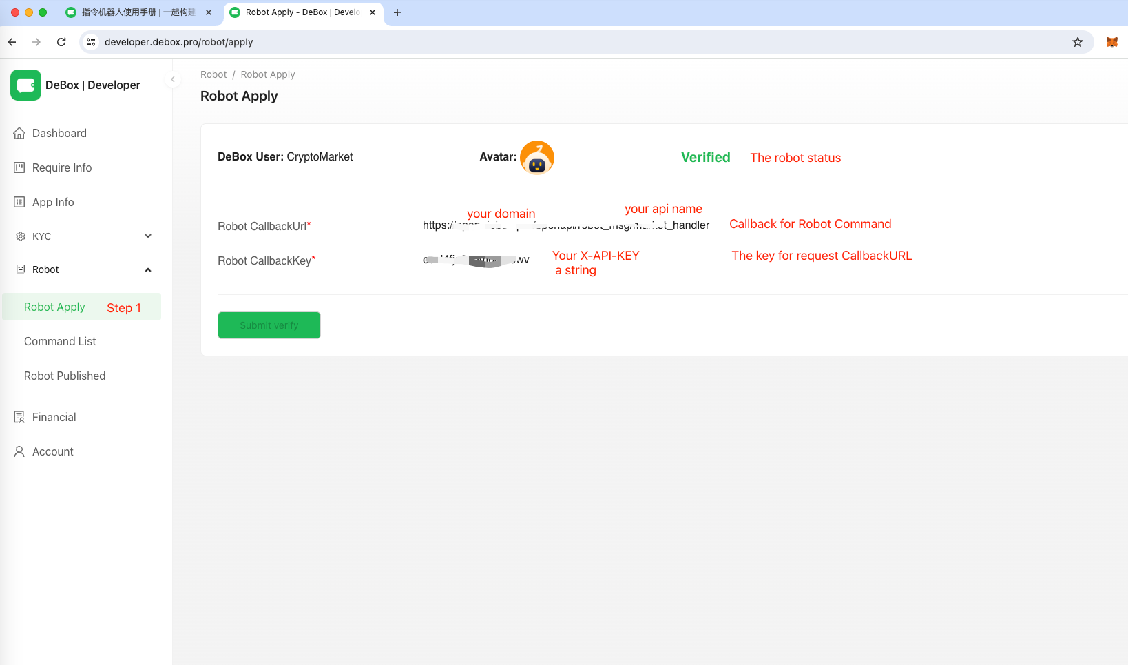 Docs Version Dropdown