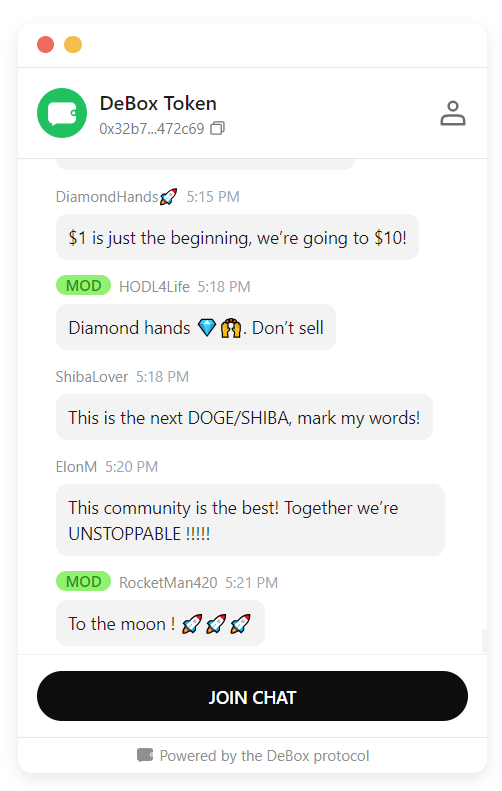ChatWidget Example